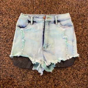 Leshop High Rise Shorts Size Medium
